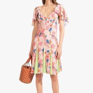 NWT Staud Chiquita‎ Mini Dress Size 4